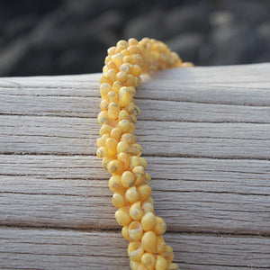 Yellow Mongo Shell Lei